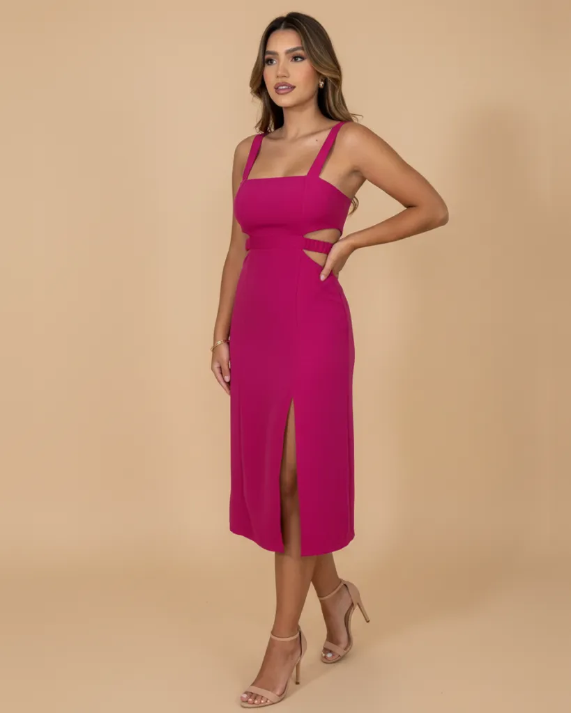 Vestido Bela - Pink