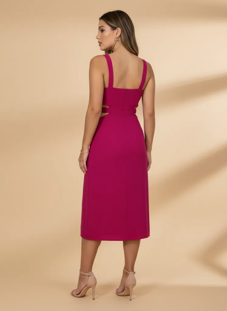 Vestido Bela - Pink