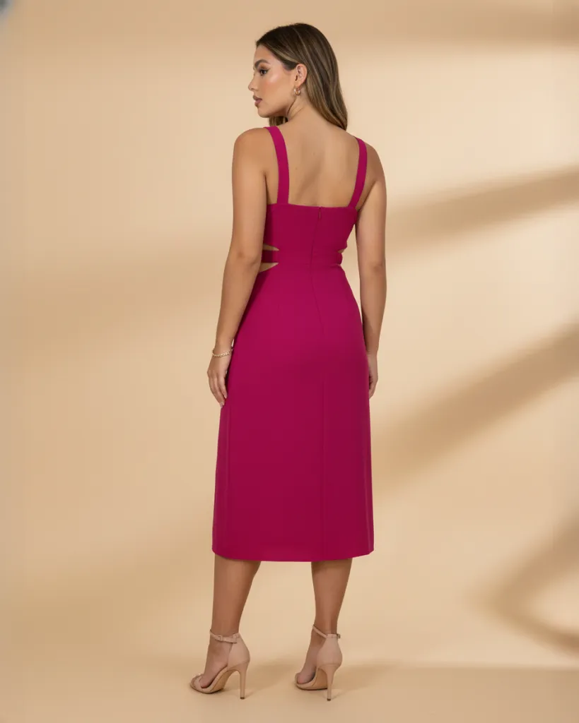 Vestido Bela - Pink