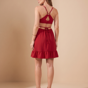 Vestido Nicole - Vermelho