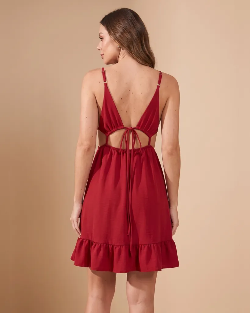 Vestido Nicole - Vermelho