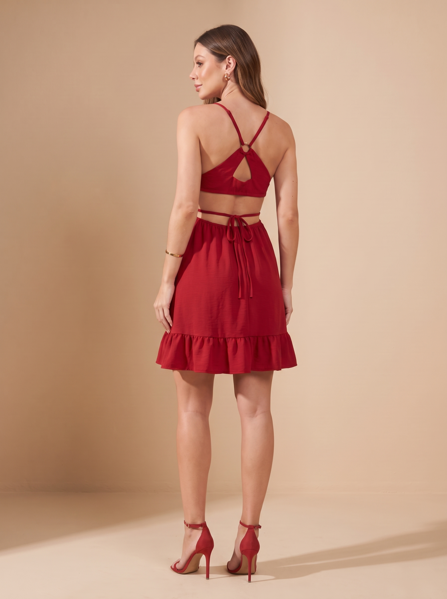 Vestido Nicole - Vermelho