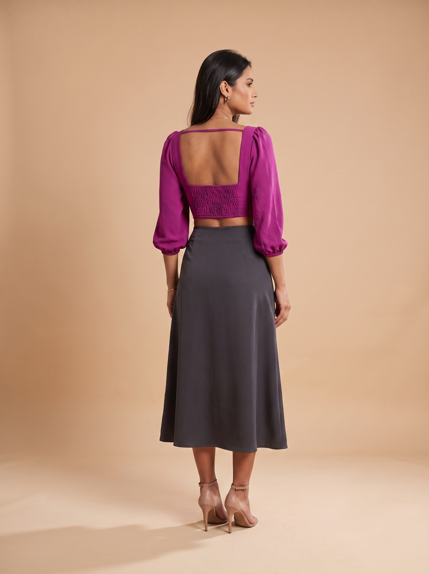 Cropped Olga em Duna - Roxo