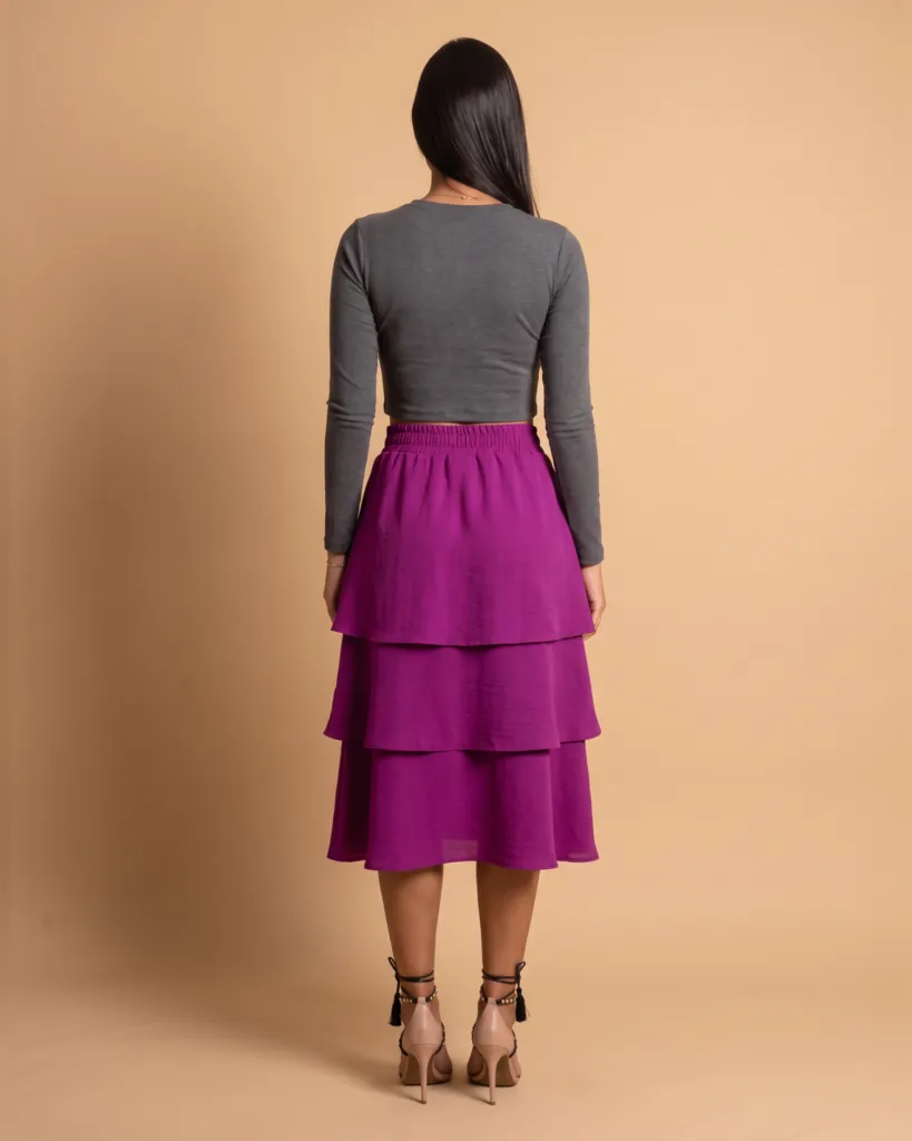 Saia Olga - Roxo