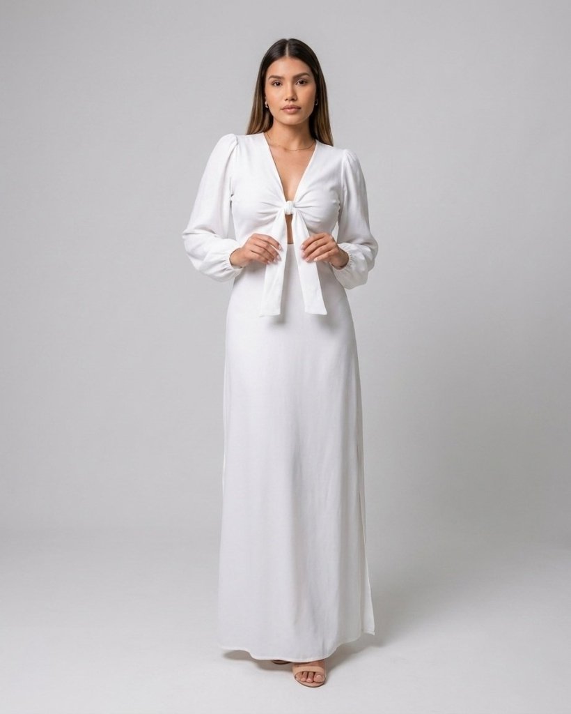 Vestido Mavi - Branco