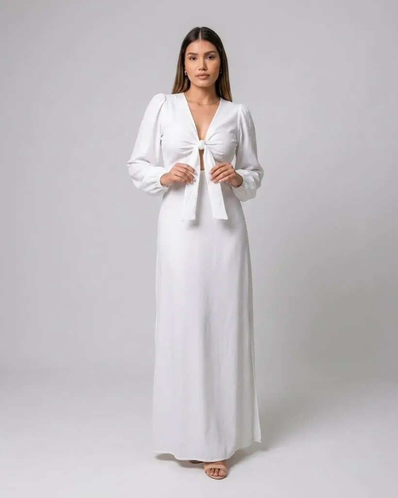 Vestido Mavi - Branco