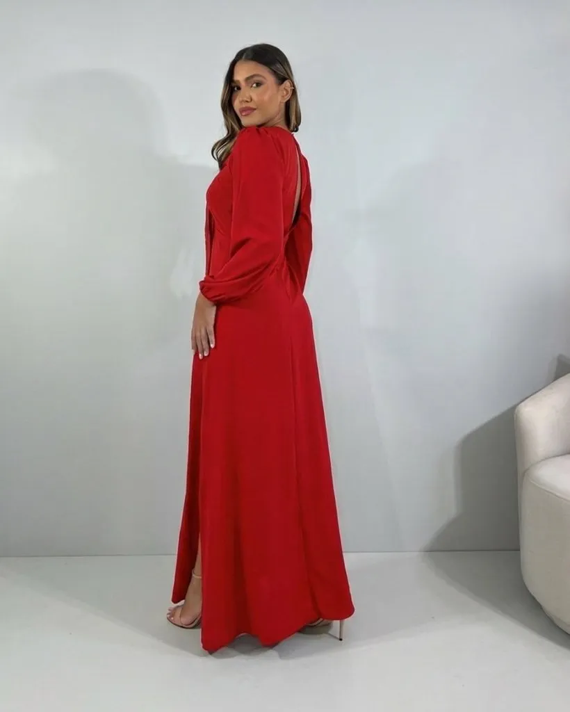 Vestido Mavi - Vermelho