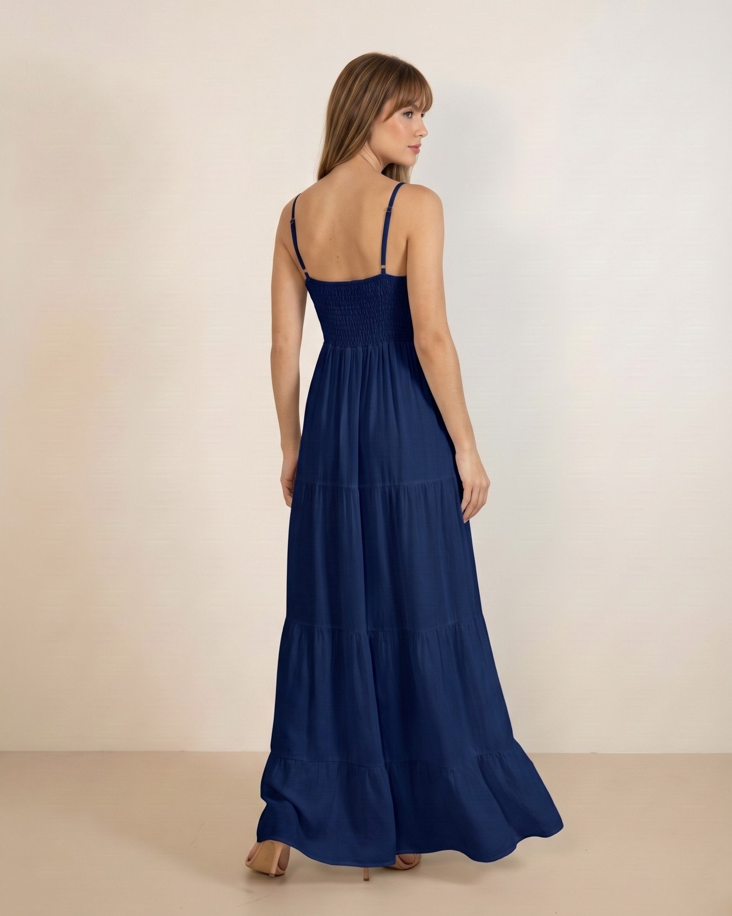 Vestido Miriam - Azul Marinho