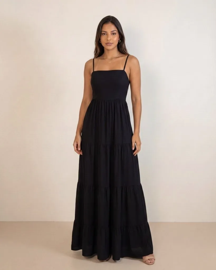 Vestido Miriam - Preto