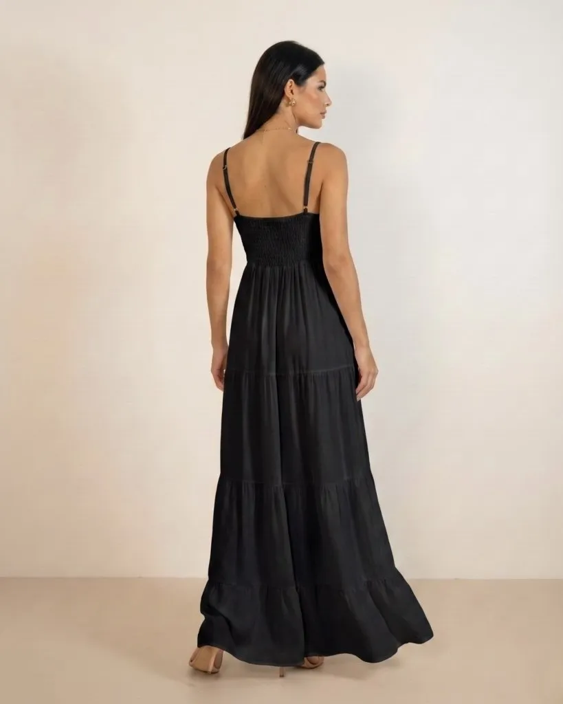 Vestido Miriam - Preto