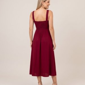 Vestido Samanta - Marsala