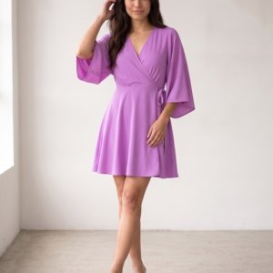 Vestido Aimê Lilás