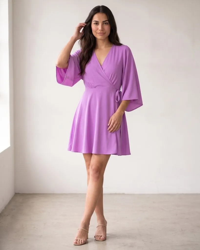 Vestido Aimê Lilás
