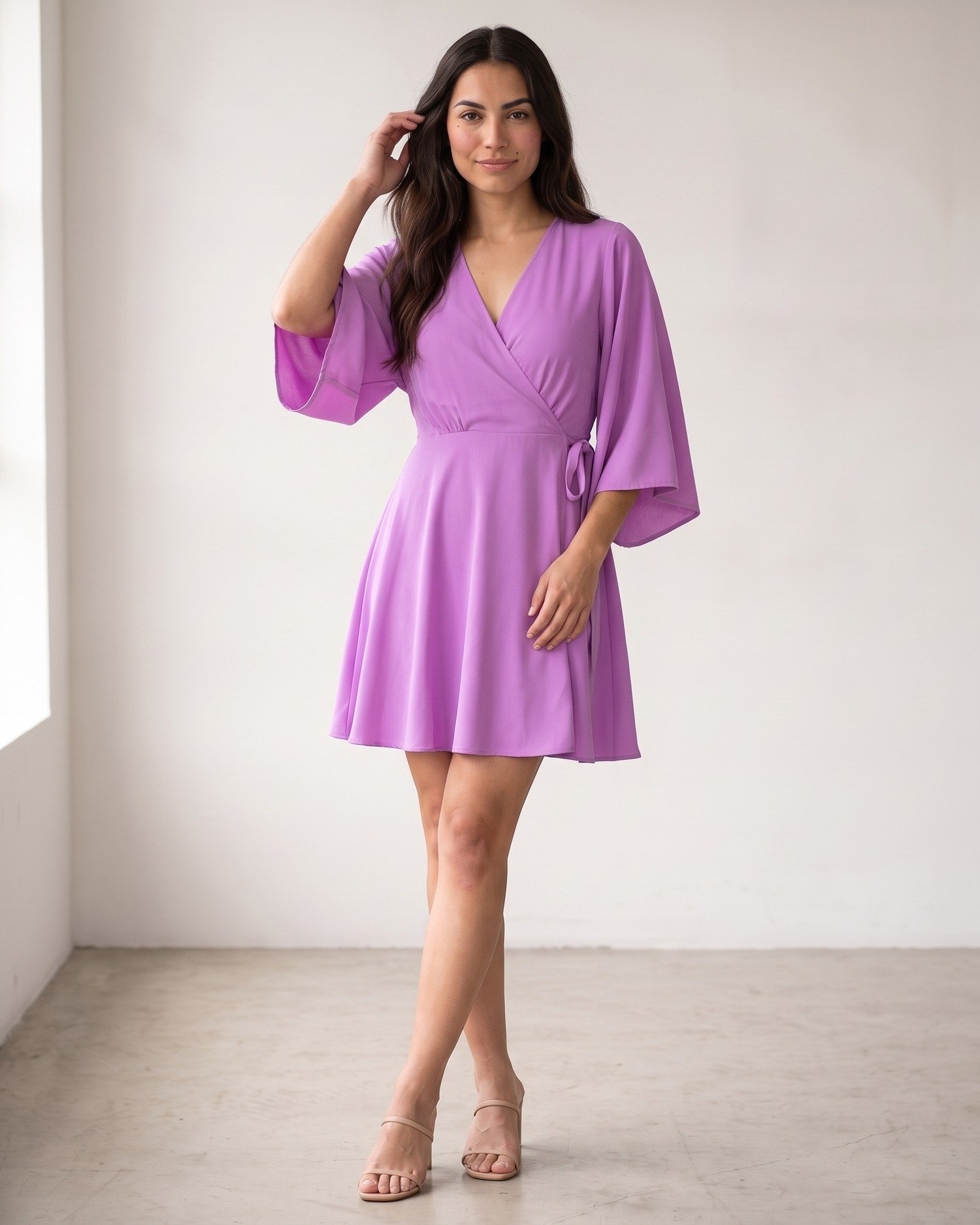 Vestido Aimê Lilás