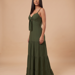 Vestido Camila - Verde Militar - Imagem 2