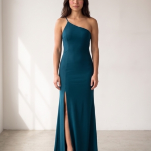 Vestido Layla Azul Petróleo