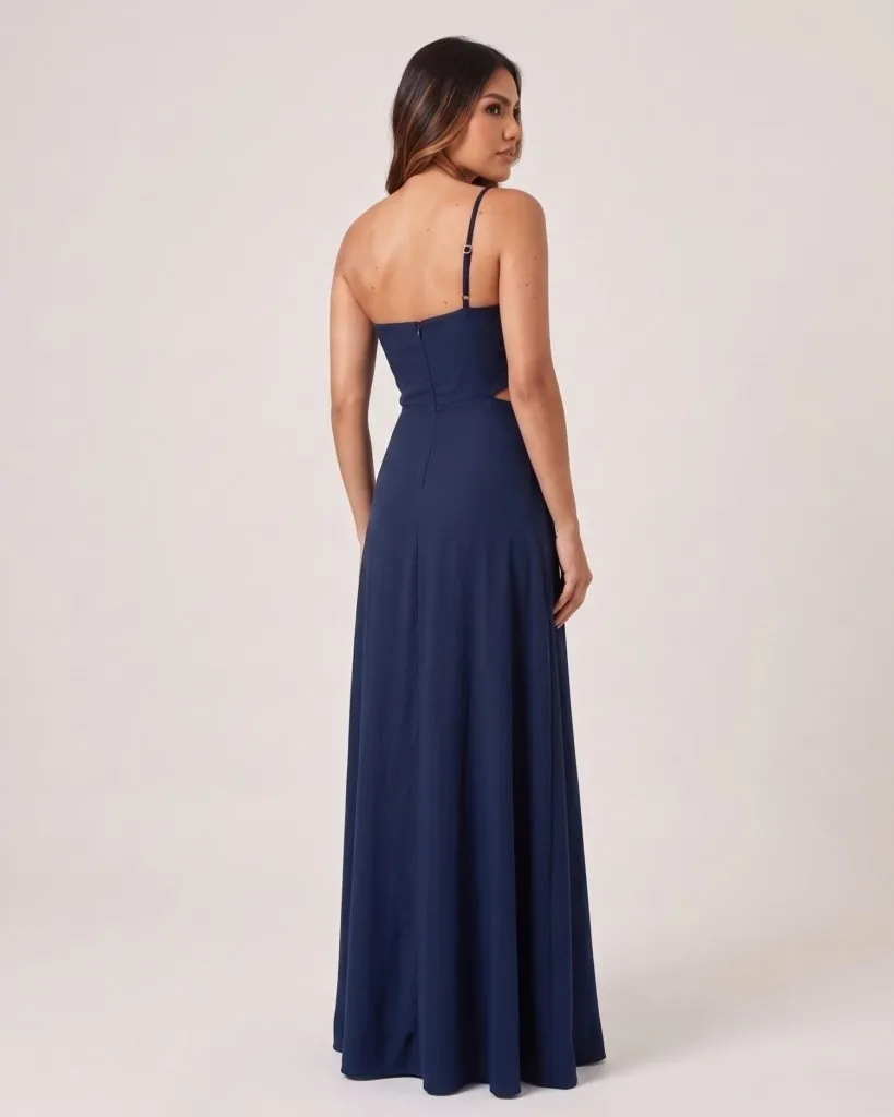 Vestido Layla - Azul Marinho