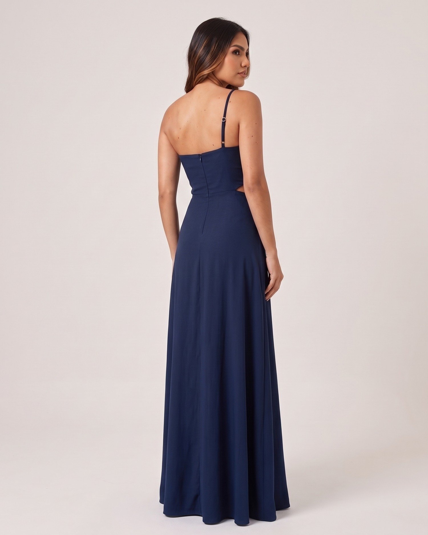 Vestido Layla - Azul Marinho